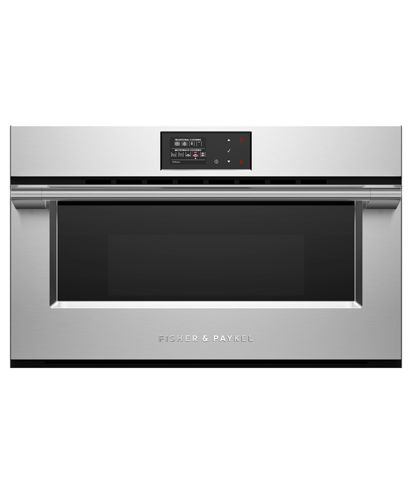 Fisher Paykel - 1.3 cu. ft Speed Wall Oven in Stainless - OM30NPX1