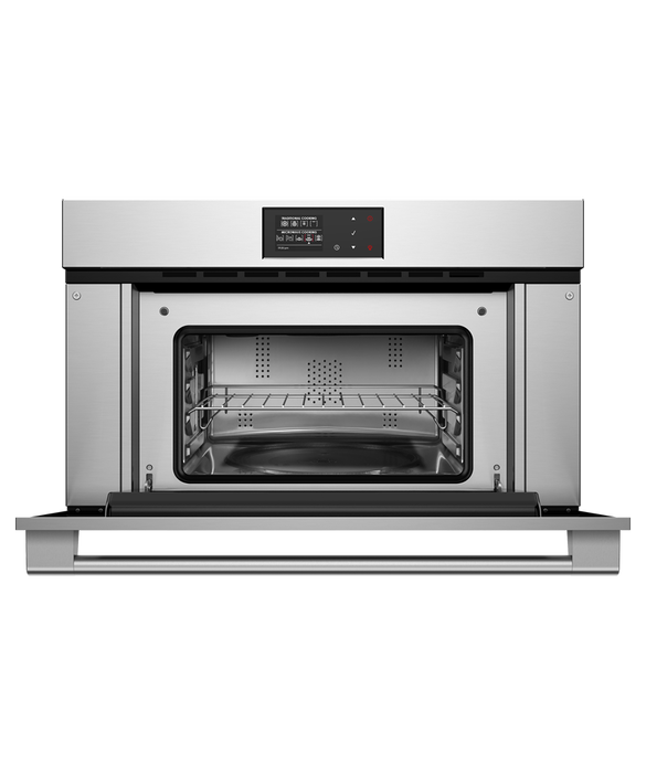 Fisher Paykel - 1.3 cu. ft Speed Wall Oven in Stainless - OM30NPX1