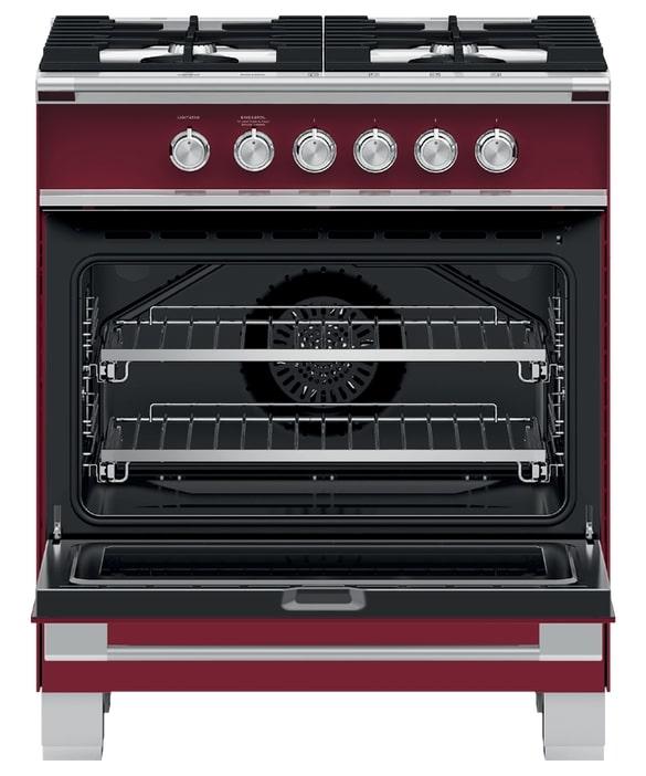 Fisher Paykel - 3.5 cu. ft  Gas Range in Red - OR30SCG4R1