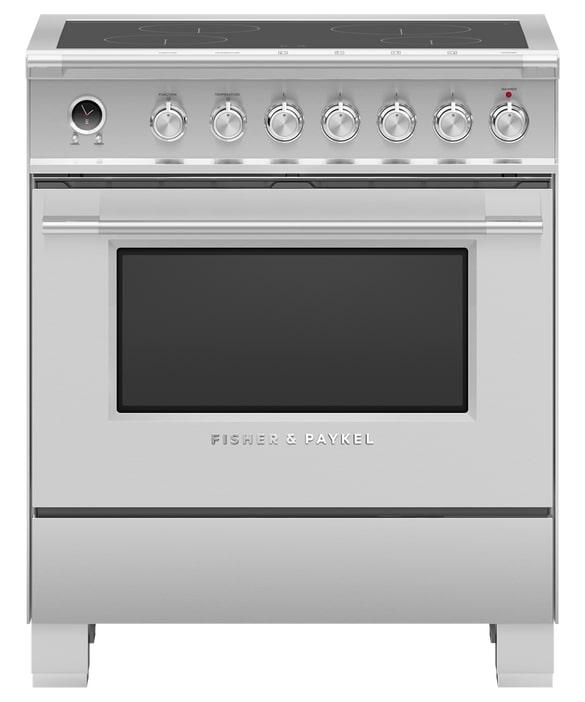 Fisher Paykel - 3.5 cu. ft  Induction Range in Stainless - OR30SCI6X1