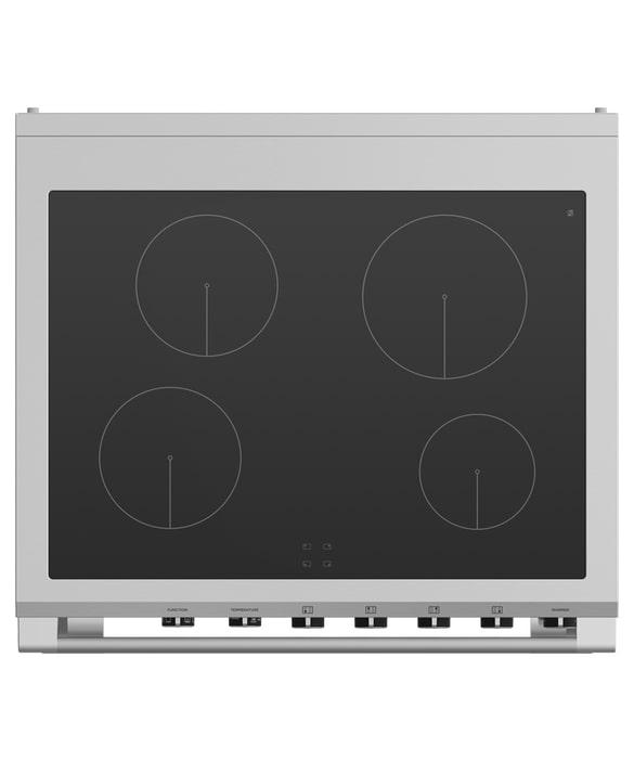 Fisher Paykel - 3.5 cu. ft  Induction Range in Stainless - OR30SCI6X1