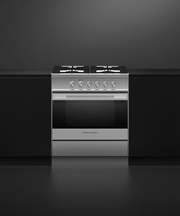 Fisher Paykel - 3.5 cu. ft  Gas Range in Stainless - OR30SDG4X1