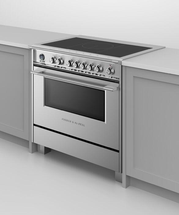 Fisher Paykel - 4.9 cu. ft  Induction Range in Stainless - OR36SCI6X1