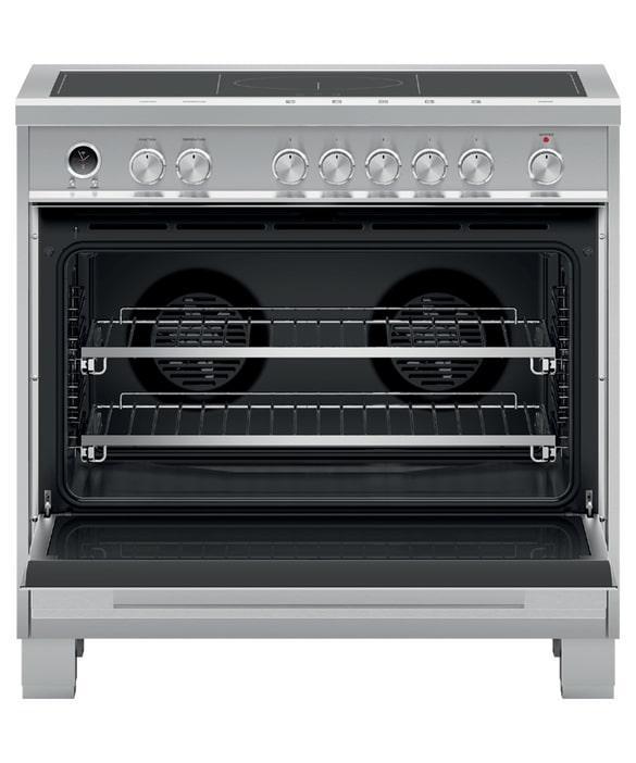 Fisher Paykel - 4.9 cu. ft  Induction Range in Stainless - OR36SDI6X1