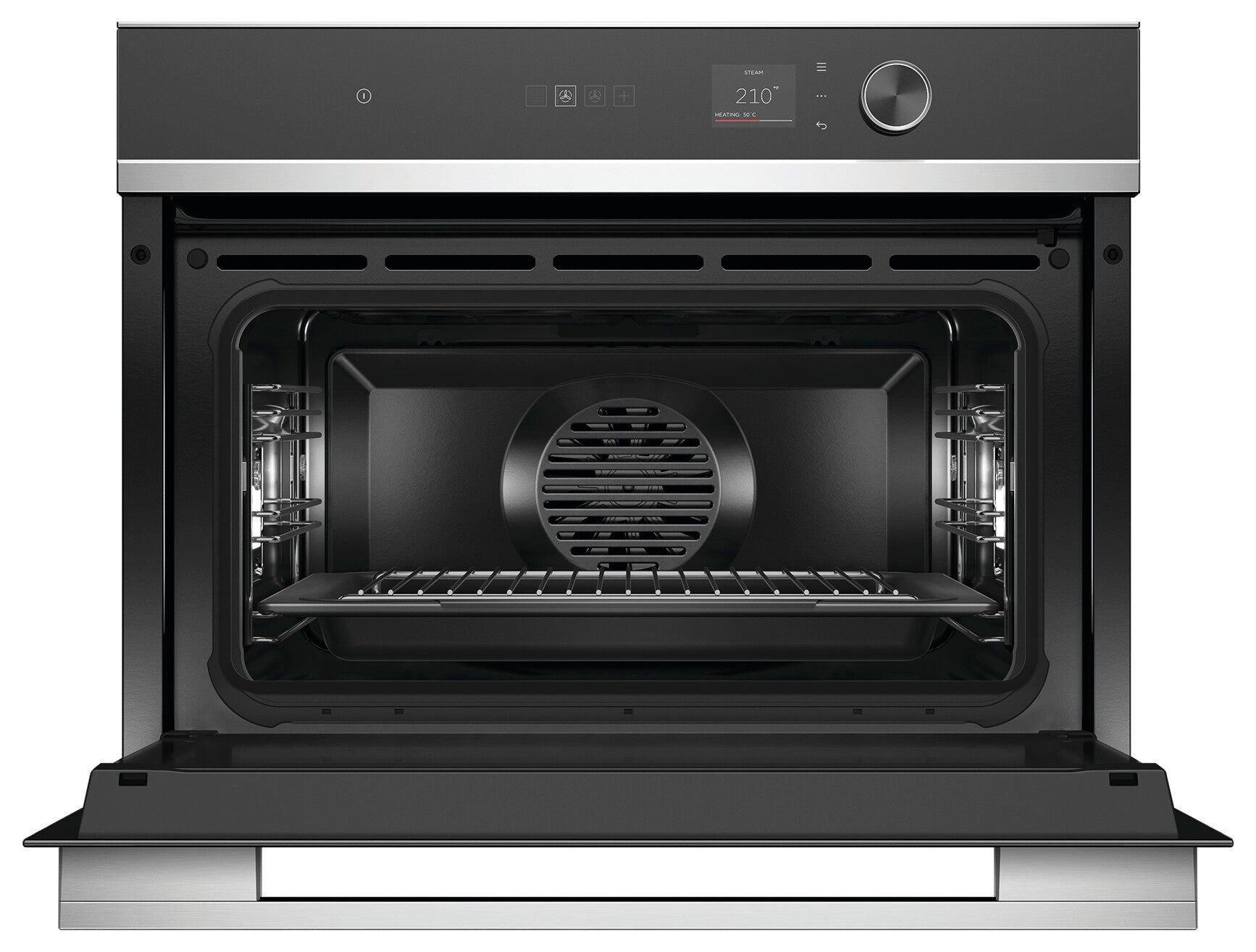 Fisher Paykel - 1.9 cu. ft Single Wall Oven in Stainless - OS24NDLX1