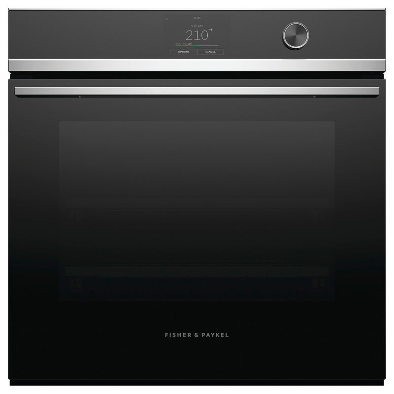 Fisher & Paykel - 3 cu. ft Single Wall Oven in Black - OS24SDTDX2