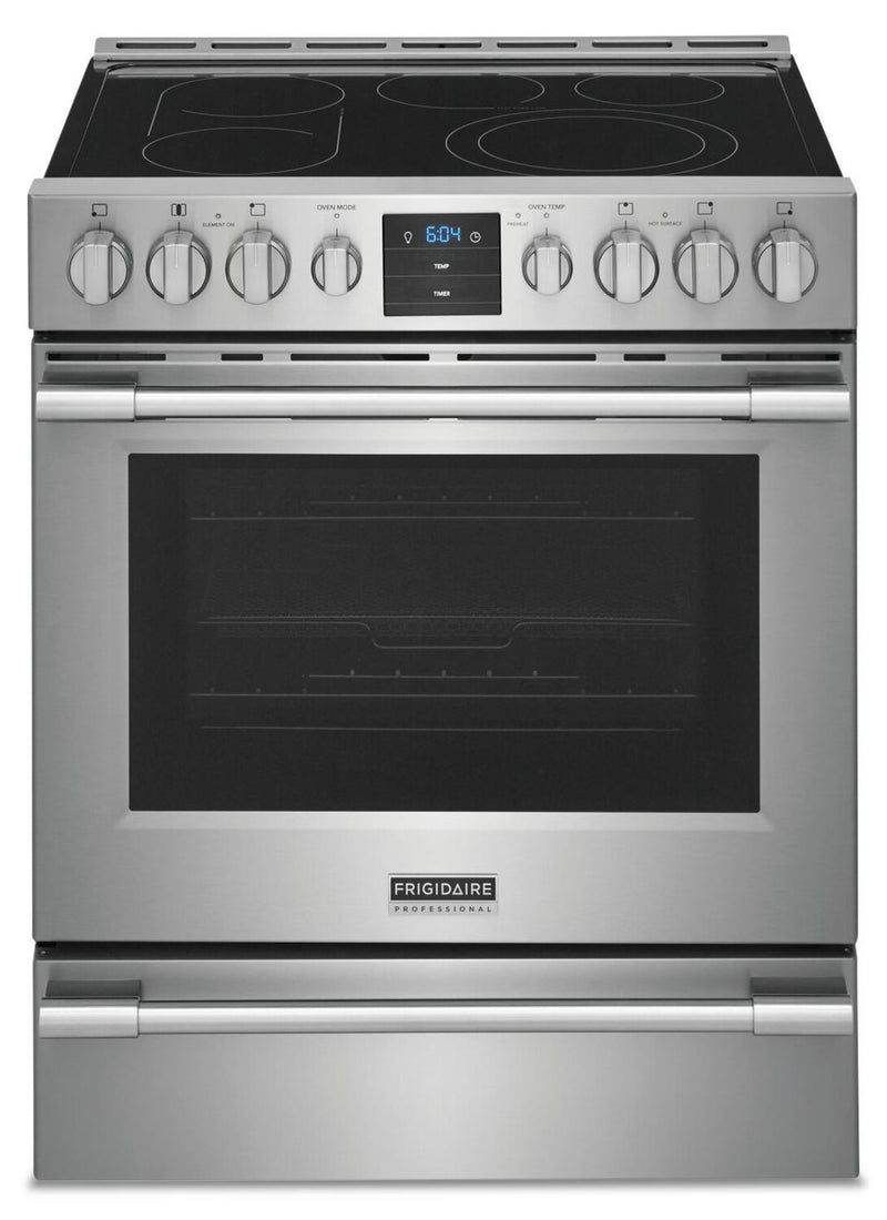 Frigidaire Professional - 5.4 cu. ft  Electric Range in Stainless - PCFE307CAF