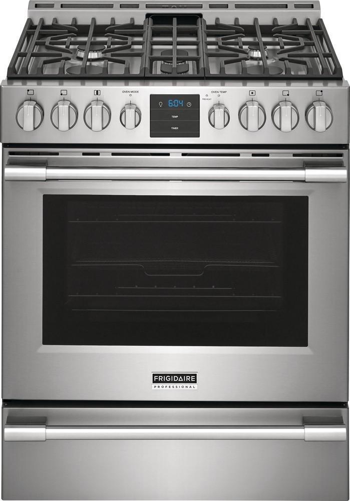 Frigidaire Professional - 5.6 cu. ft  Gas Range in Stainless - PCFG3078AF
