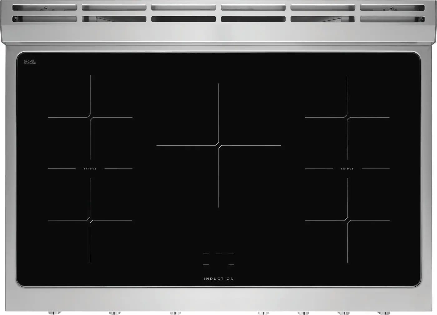 Frigidaire Professional - 4.4 cu. ft  Induction Range in Stainless - PCFI3670AF