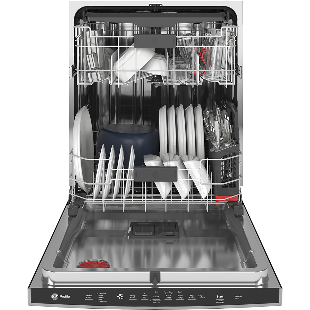 GE Profile - 45 dBA Built In Dishwasher in Stainless - PDP715SYNFS