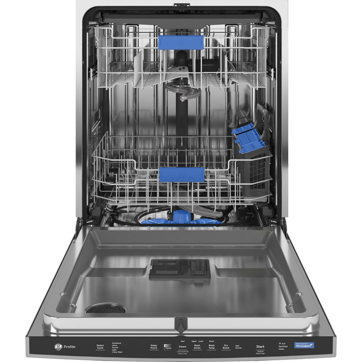 GE Profile - 42 dBA Built In Dishwasher in Stainless - PDP755SYRFS