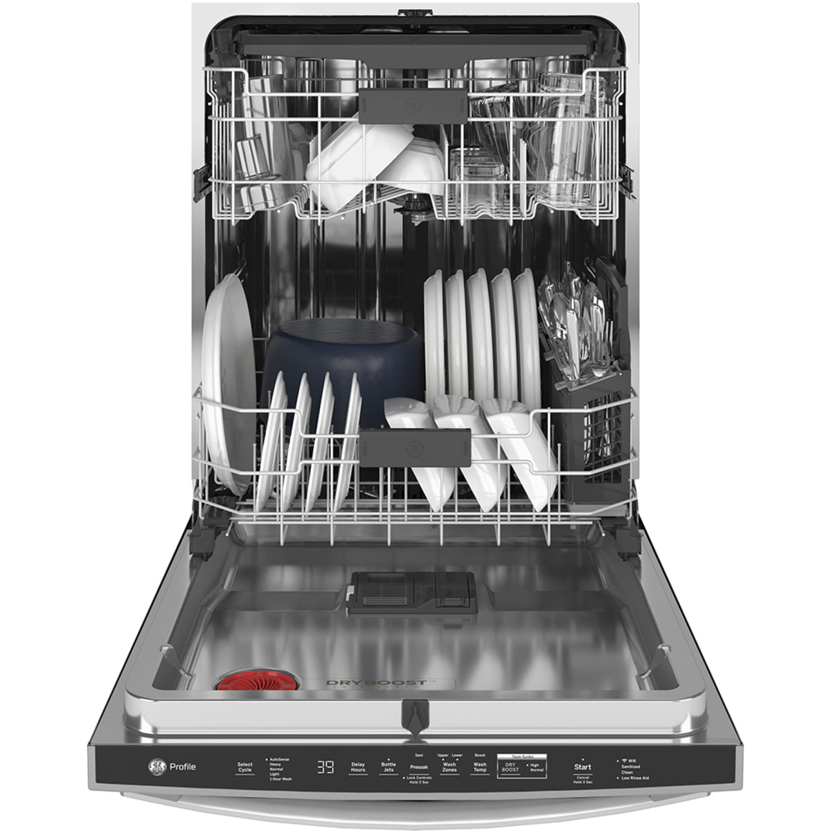 GE Profile - 39 dBA Built In Dishwasher in Stainless - PDT785SYNFS