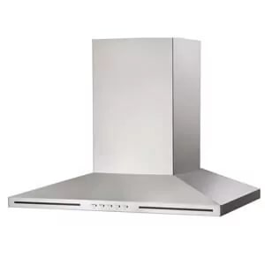 AEG - 30.0625 Inch 500 CFM Wall Mount and Chimney Range Vent in Stainless - PERFEKT PYRAMID-30
