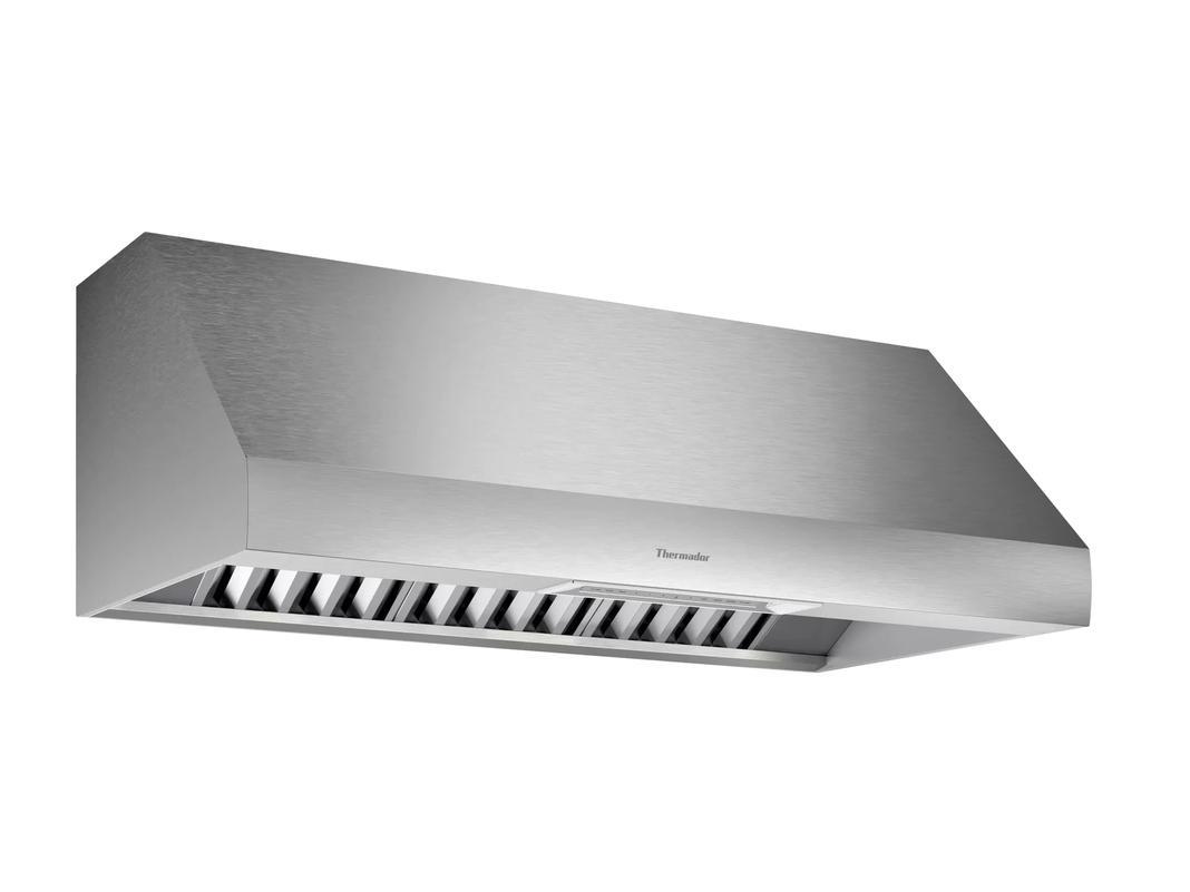 Thermador - 48 Inch Wall Mount and Chimney Range Vent in Stainless - PH48GWS