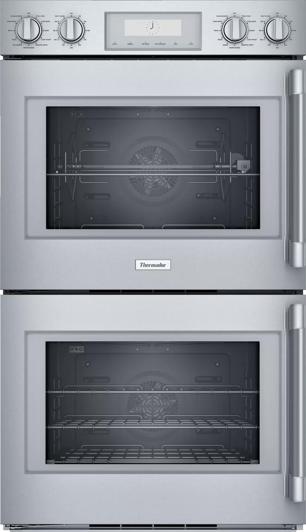 Thermador - 9 cu. ft Double Wall Oven in Stainless - POD302LW