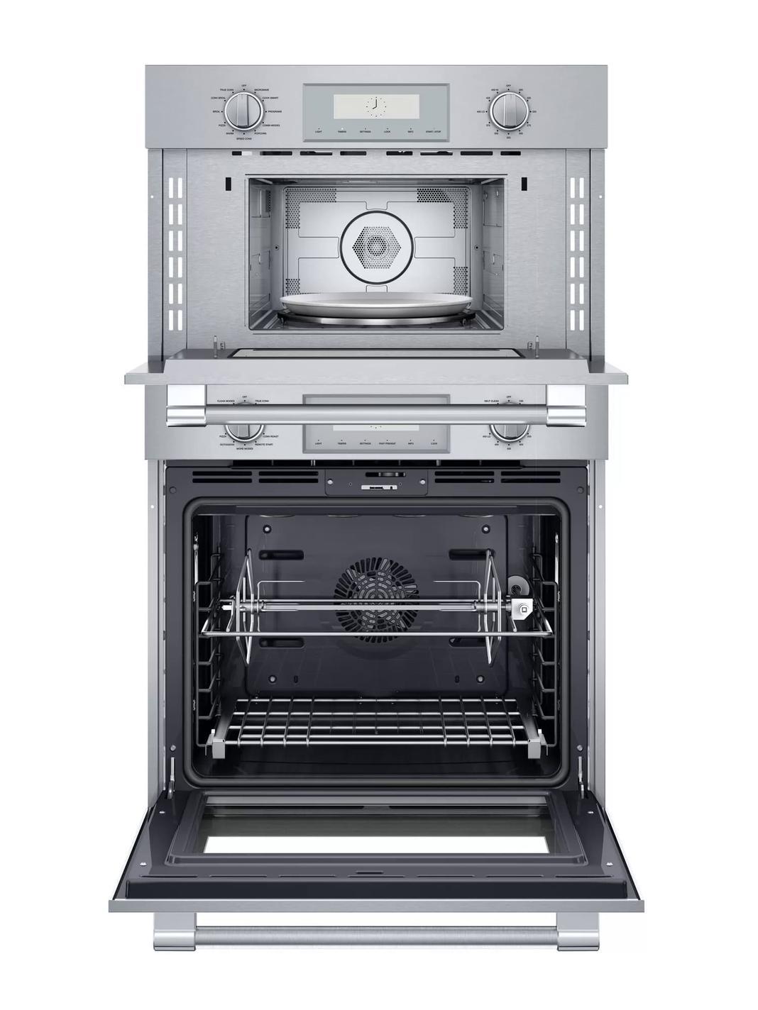 Thermador - 7.1 cu. ft Combination Oven in Stainless - PODMC301W