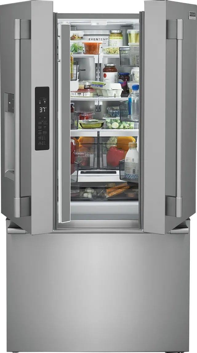 Frigidaire Professional - 36 Inch 27.8 cu. ft French Door Refrigerator in Stainless - PRFS2883AF