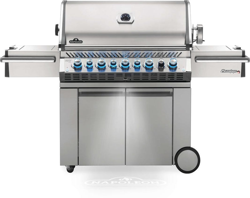 Napoleon Grills - 8 Burner Propane BBQ in Stainless - PRO665RSIBPSS-3