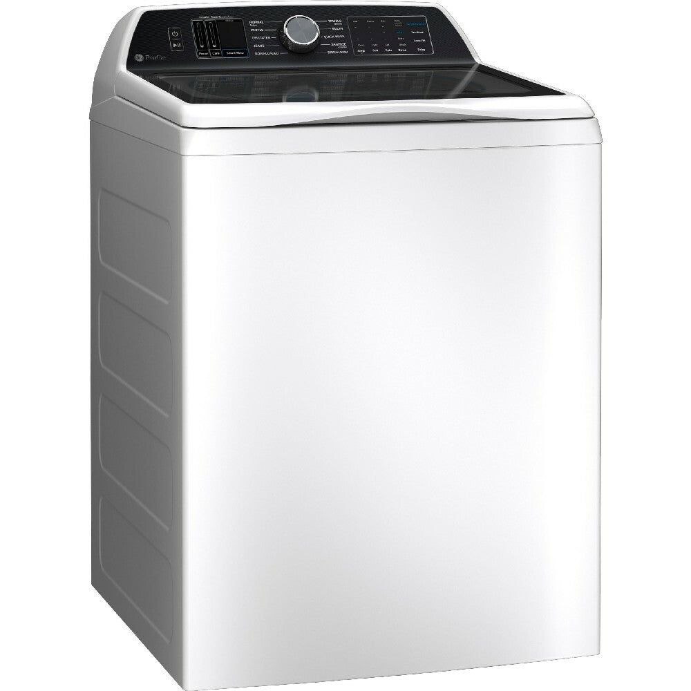 GE Profile - 6.2 cu. Ft  Top Load Washer in White - PTW705BSTWS