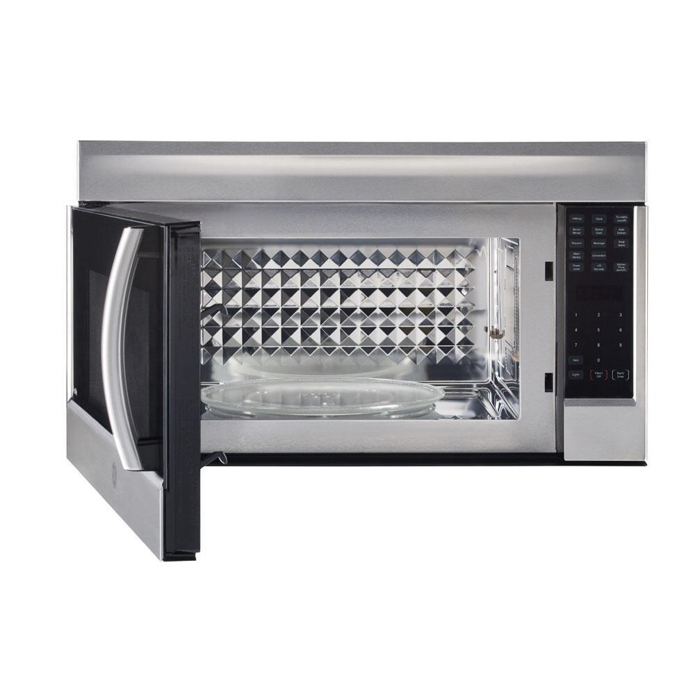GE Profile - 1.8 cu. Ft  Over the range Microwave in Stainless - PVM1899SJC