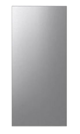 Samsung - Bespoke 4-Door Flex Refrigerator Upper Panel in Stainless - RA-F18DUUQL - RA-F18DUUQL