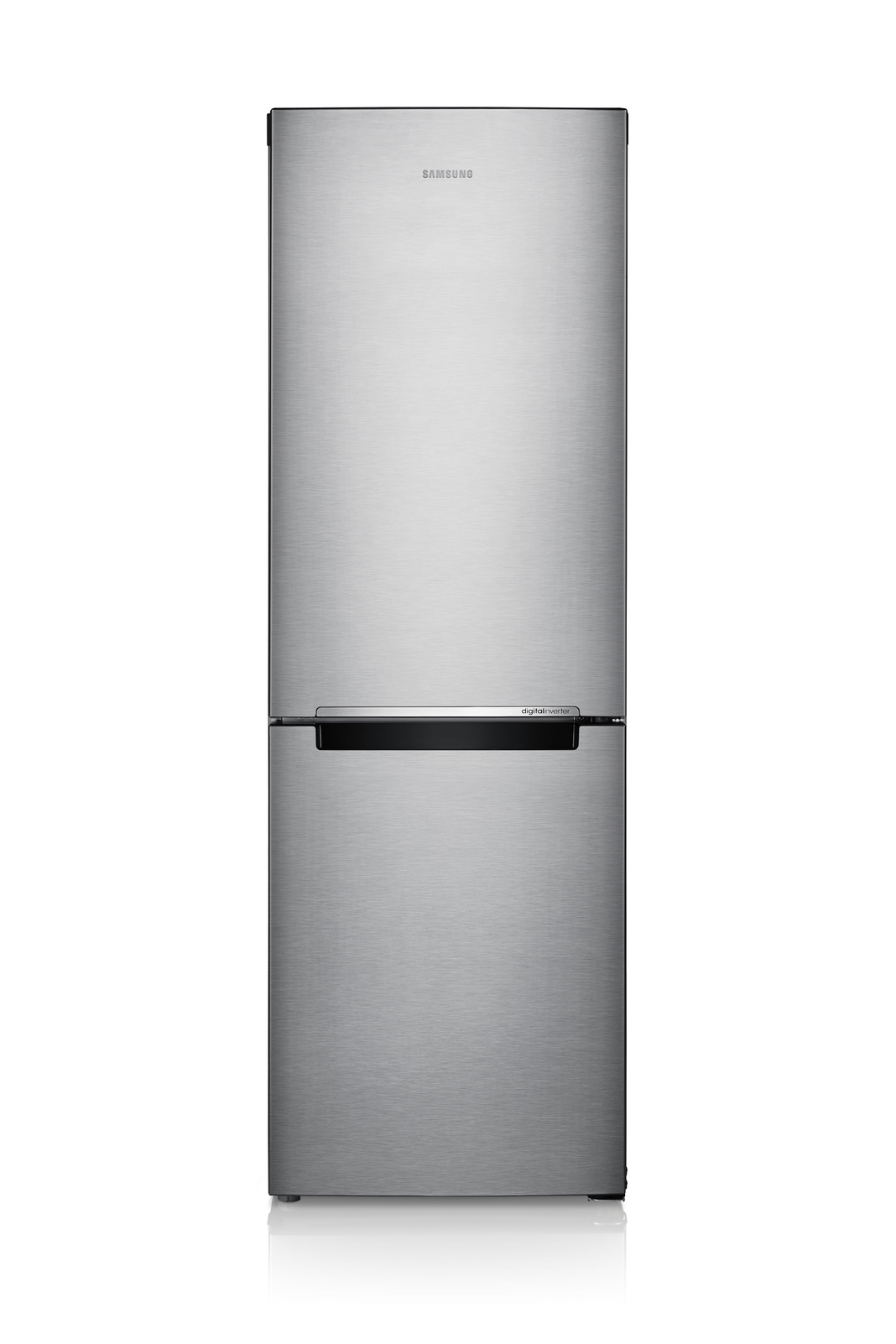 Samsung - 23.4 Inch 10.3 cu. ft Bottom Mount Refrigerator in Stainless - RB10FSR4ESR