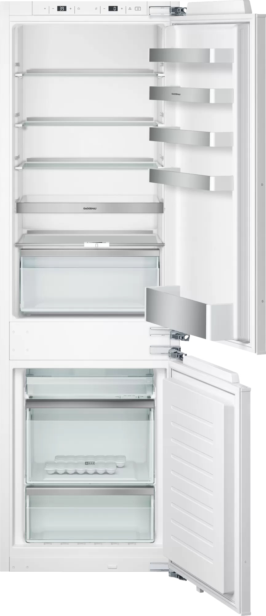 Gaggenau - 22 Inch 9.6 cu. ft Built In / Integrated Bottom Mount Refrigerator in Panel Ready - RB280703