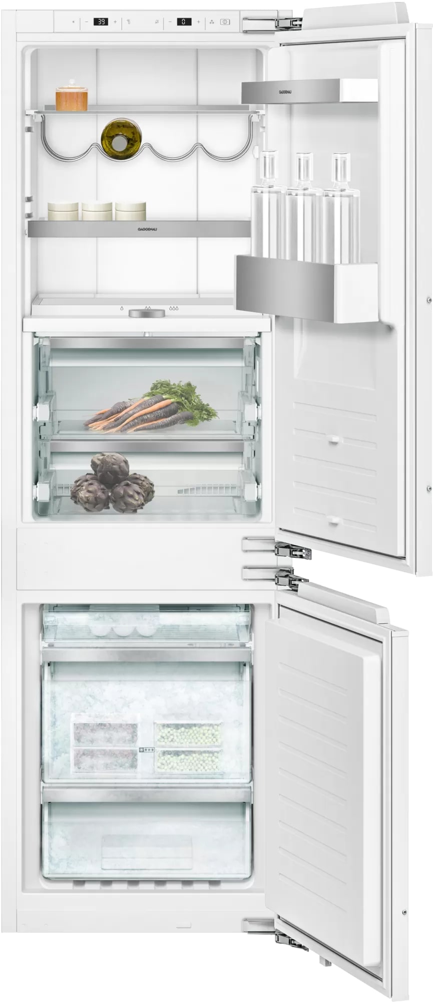 Gaggenau - 22.25 Inch 7.9 cu. ft Built In / Integrated Bottom Mount Refrigerator in Panel Ready - RB282705