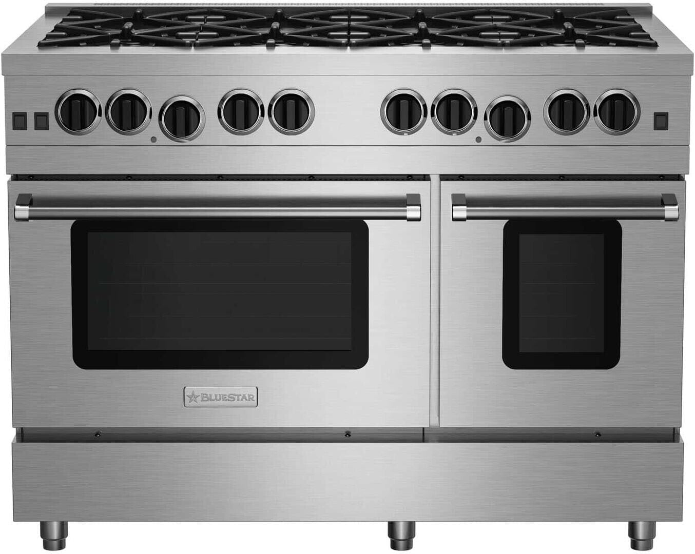 BlueStar - 9 cu. ft  Gas Range in Stainless - RCS48SBV2L