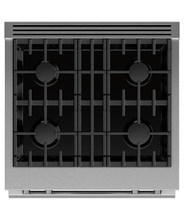 Fisher Paykel - 4 cu. ft  Dual Fuel Range in Stainless - RDV3-304-L