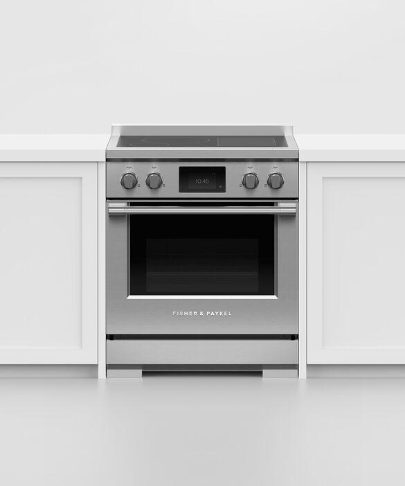 Fisher Paykel - 4 cu. ft  Dual Fuel Range in Stainless - RDV3-304-N