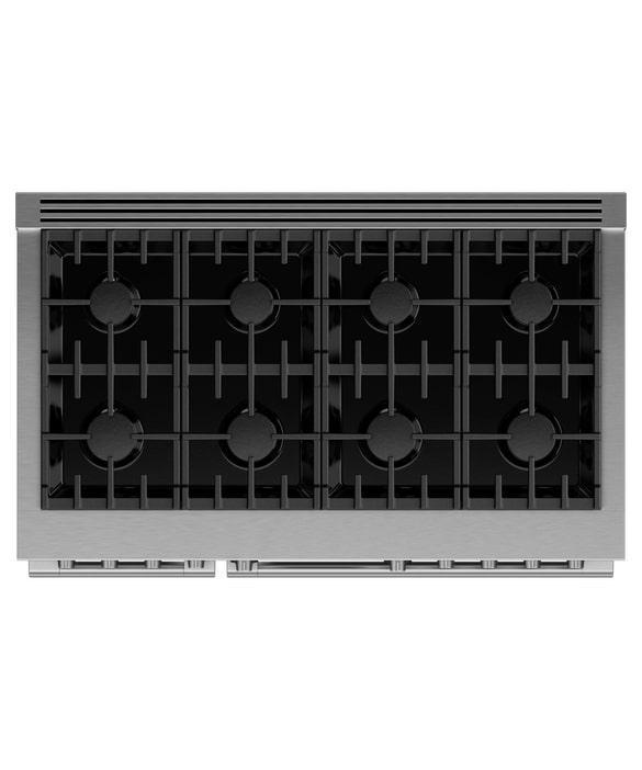 Fisher Paykel - 6.9 cu. ft  Dual Fuel Range in Stainless - RDV3-488-L