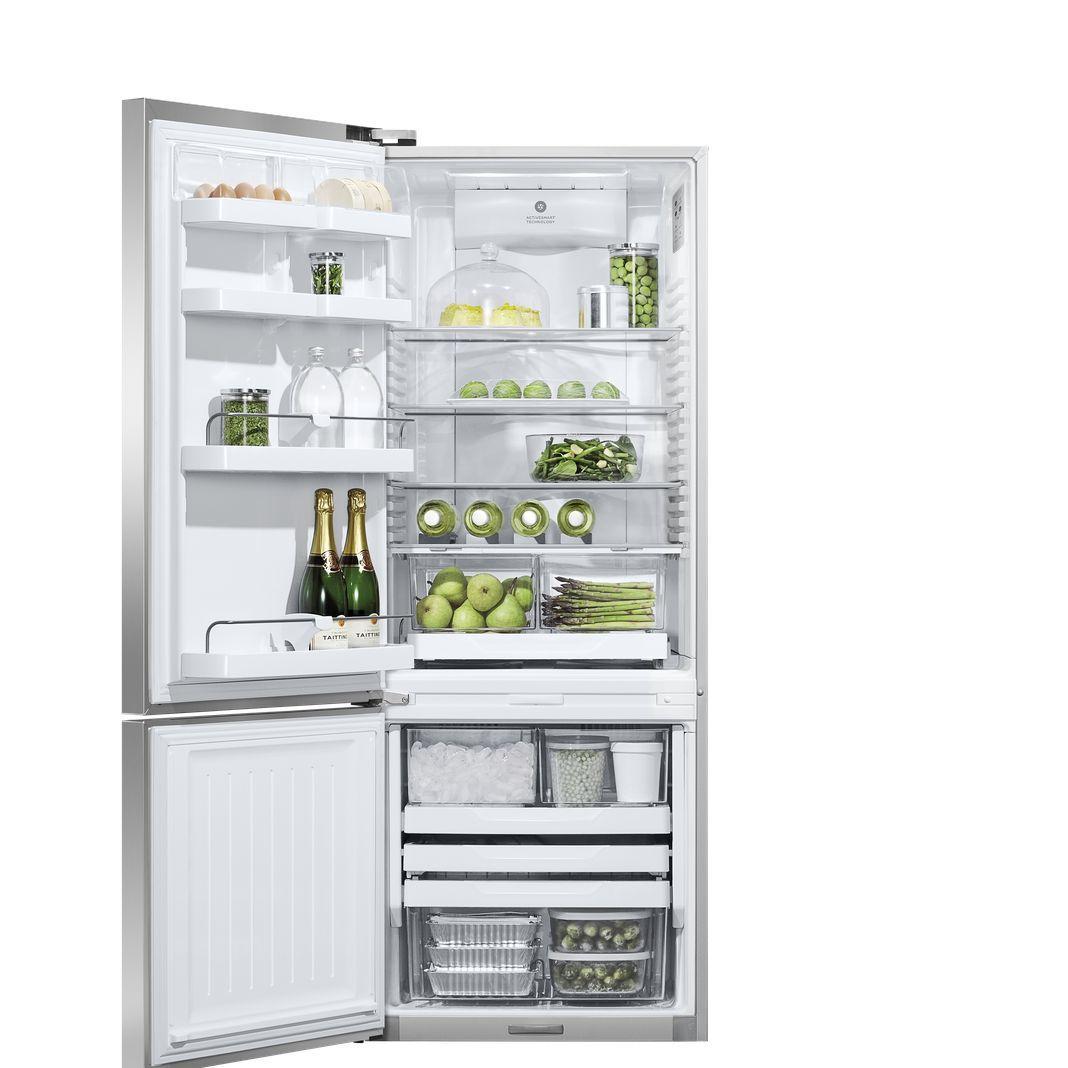 Fisher Paykel - 25 Inch 13.4 cu. ft Bottom Mount Refrigerator in Stainless - RF135BDLUX4 N