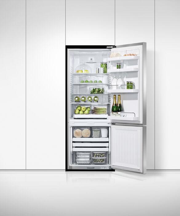 Fisher Paykel - 25 Inch 13.5 cu. ft Bottom Mount Refrigerator in Stainless - RF135BDRX4 N