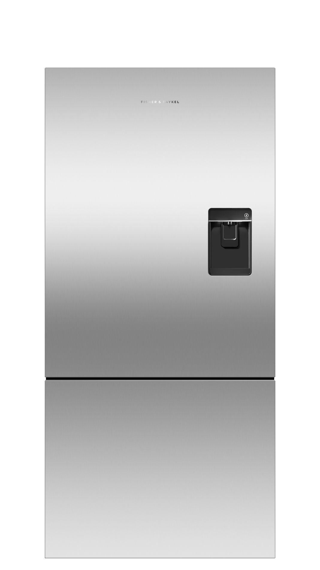 Fisher Paykel - 31.125 Inch 17.5 cu. ft Bottom Mount Refrigerator in Stainless - RF170BRPUX6 N