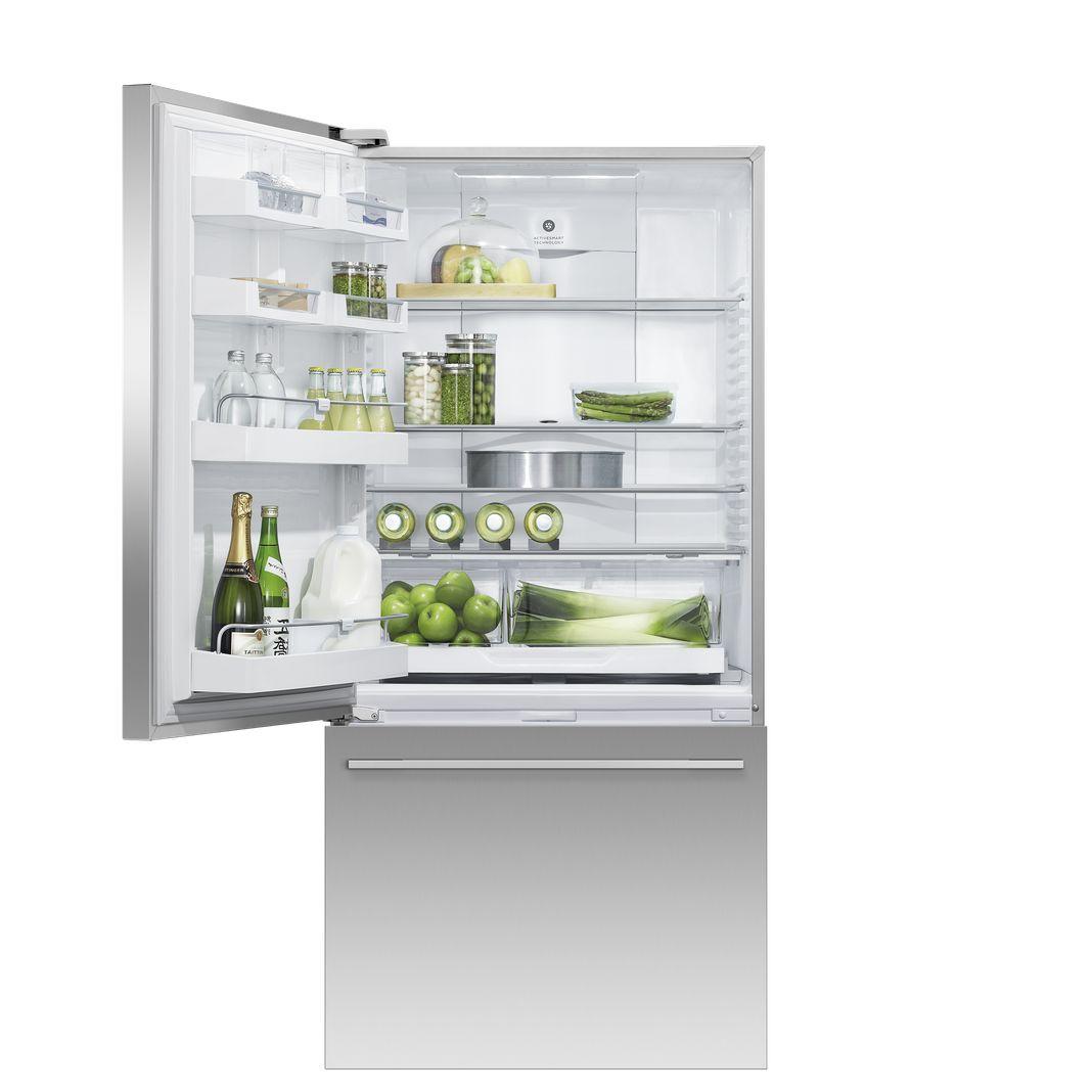 Fisher Paykel - 31 Inch 17.1 cu. ft Bottom Mount Refrigerator in Stainless - RF170WDLX5 N