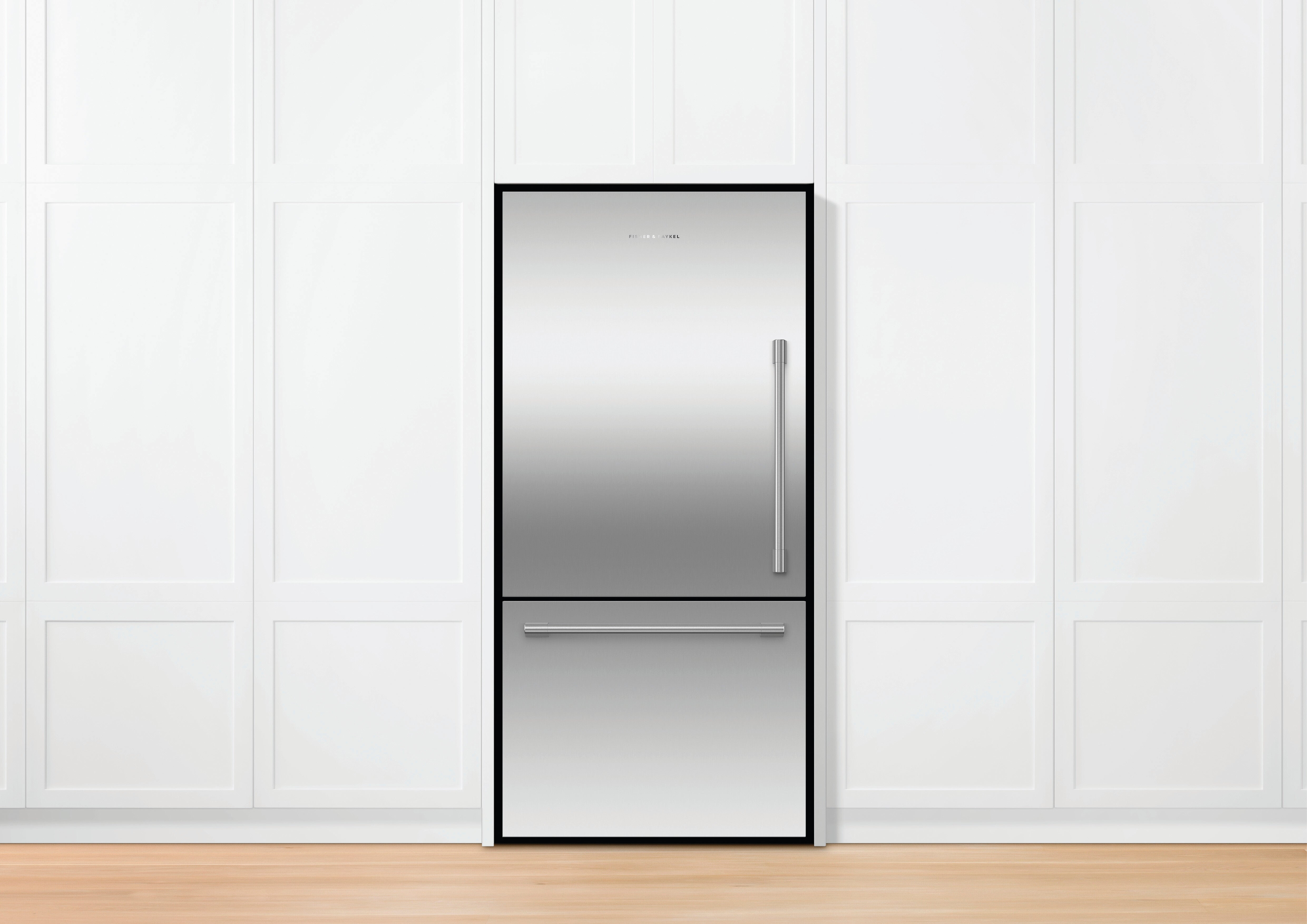 Fisher Paykel - 32 Inch 17.1 cu. ft Bottom Mount Refrigerator in Stainless - RF170WLHJX1