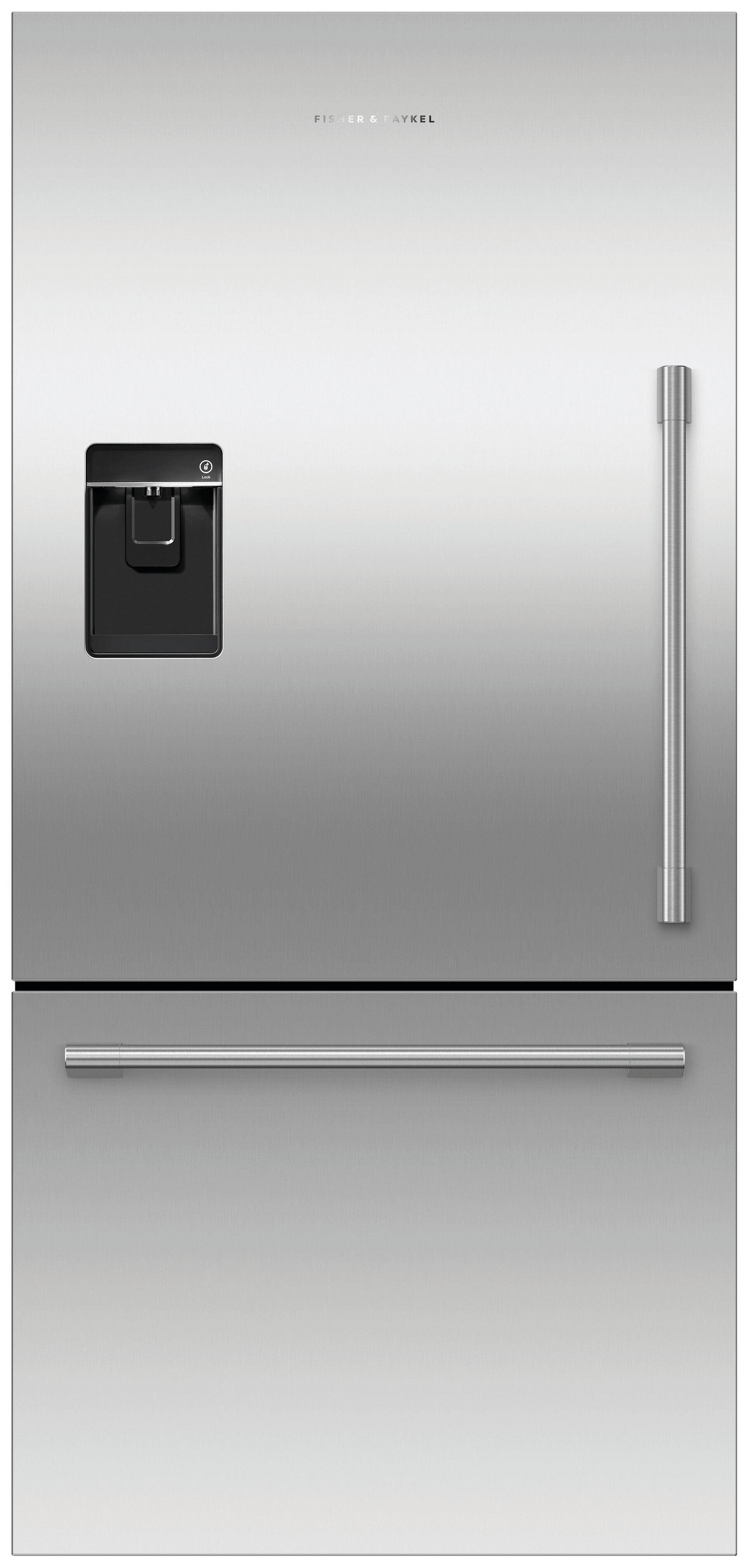 Fisher Paykel - 32 Inch 17.1 cu. ft Bottom Mount Refrigerator in Stainless - RF170WLHUX1