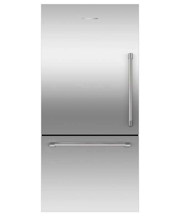 Fisher Paykel - 31.1 Inch 17.1 cu. ft Bottom Mount Refrigerator in Stainless - RF170WLKJX6