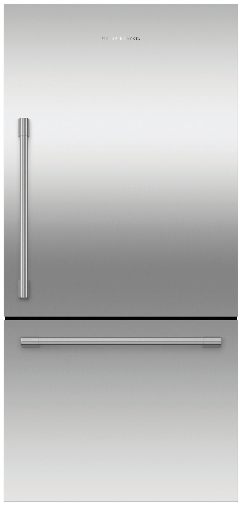 Fisher & Paykel - 32 Inch 17.1 cu. ft Bottom Mount Refrigerator in Stainless (Open Box) - RF170WRHJX1