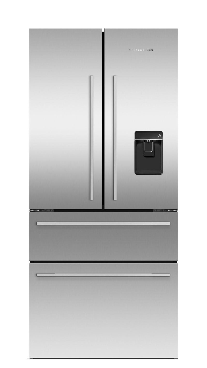Fisher Paykel - 31.125 Inch 16.8 cu. ft French Door Refrigerator in Stainless - RF172GDUX1