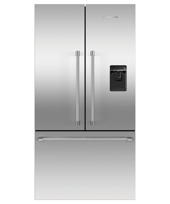 Fisher Paykel - 35.5 Inch 20.1  cu. ft French Door Refrigerator in Stainless - RF201ACUSX1 N