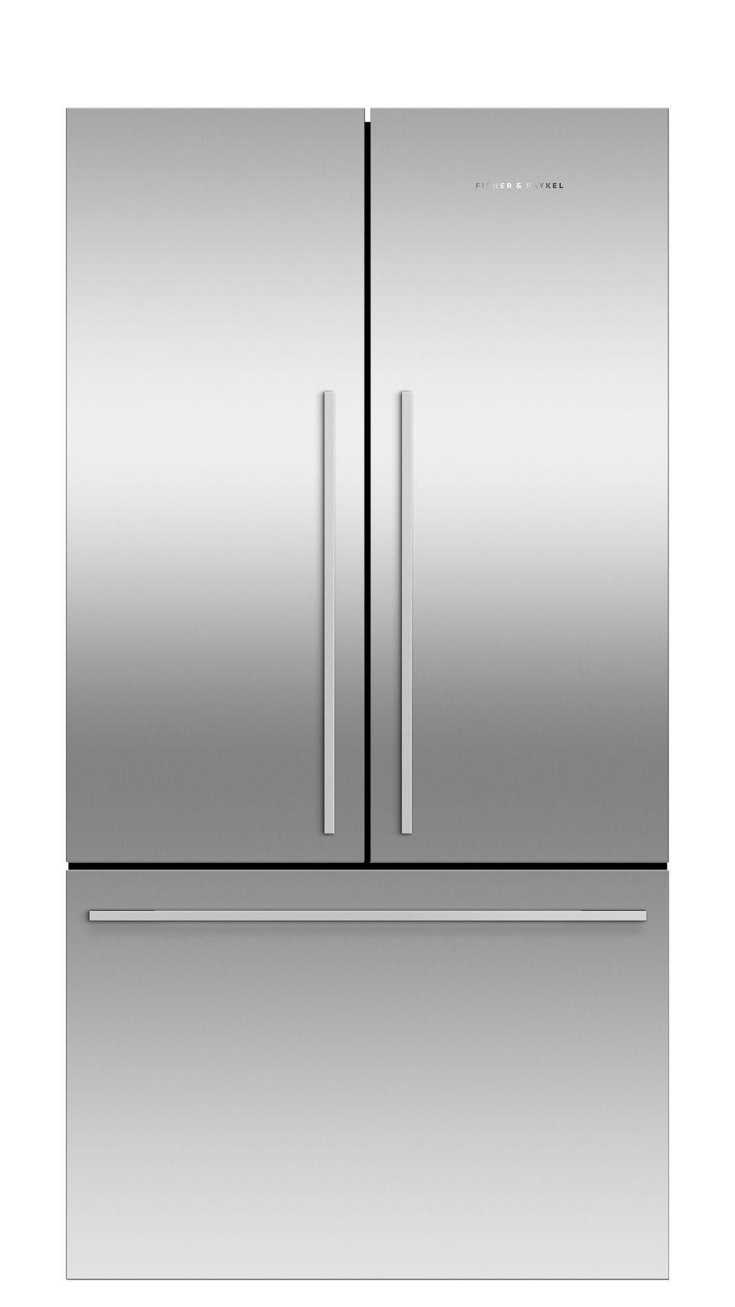 Fisher Paykel - 35.5 Inch 20.1  cu. ft French Door Refrigerator in Stainless - RF201ADJSX5