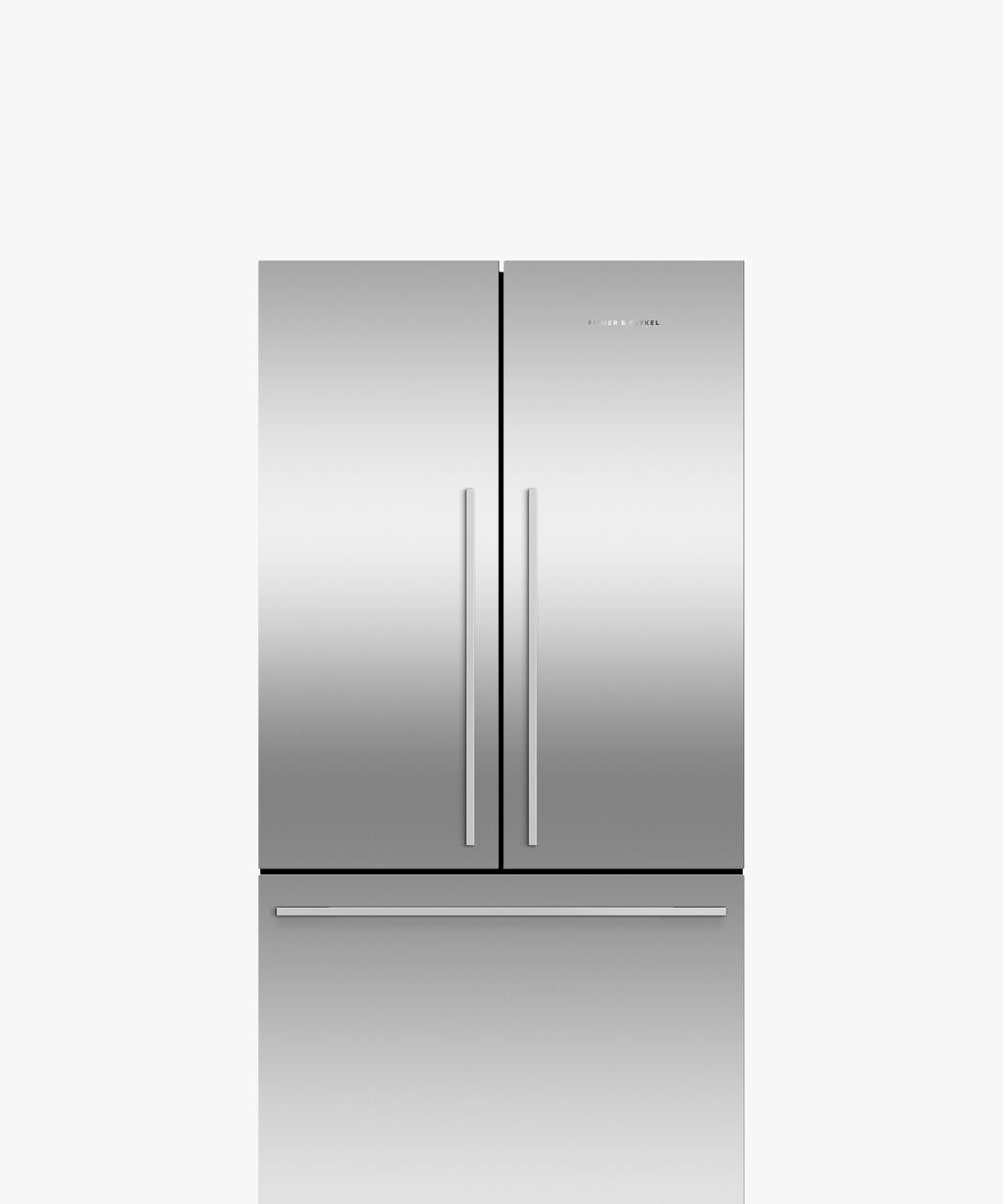 Fisher Paykel - 35.5 Inch 20.1  cu. ft French Door Refrigerator in Stainless - RF201ADJSX5