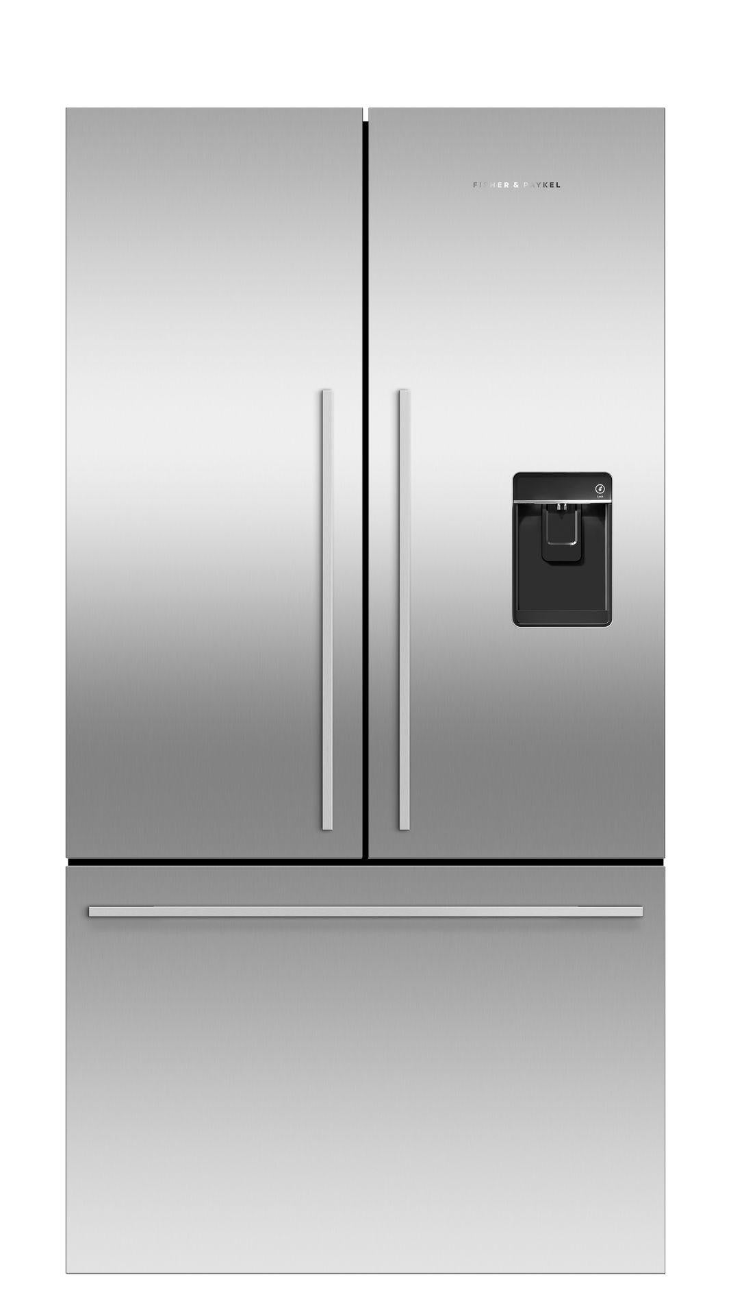 Fisher Paykel - 35.5 Inch 20.1  cu. ft French Door Refrigerator in Stainless - RF201ADUSX5 N
