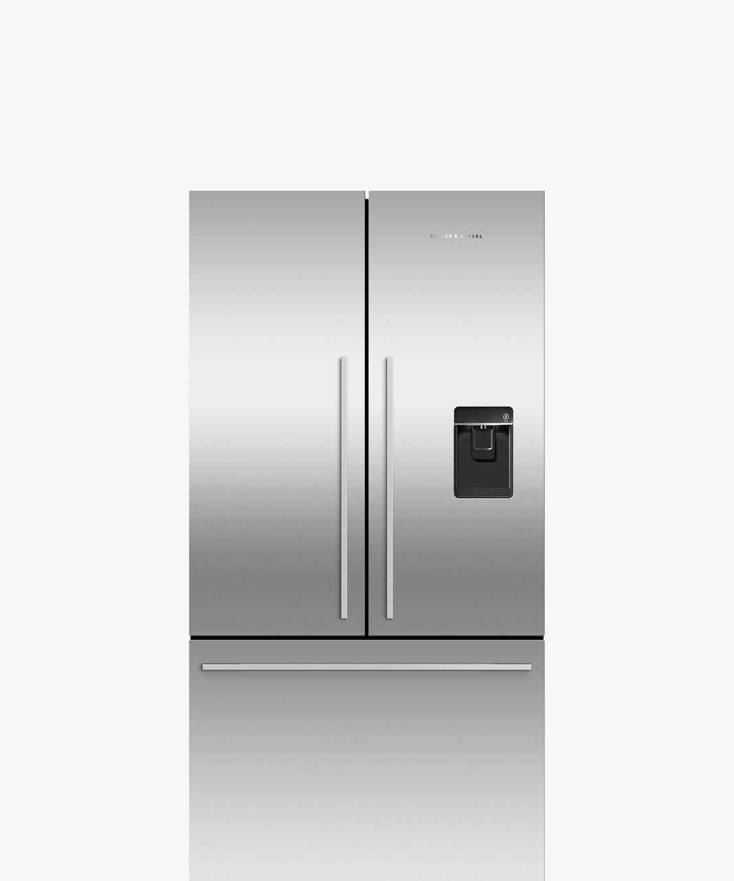 Fisher Paykel - 35.5 Inch 20.1 cu. ft French Door Refrigerator in Stai