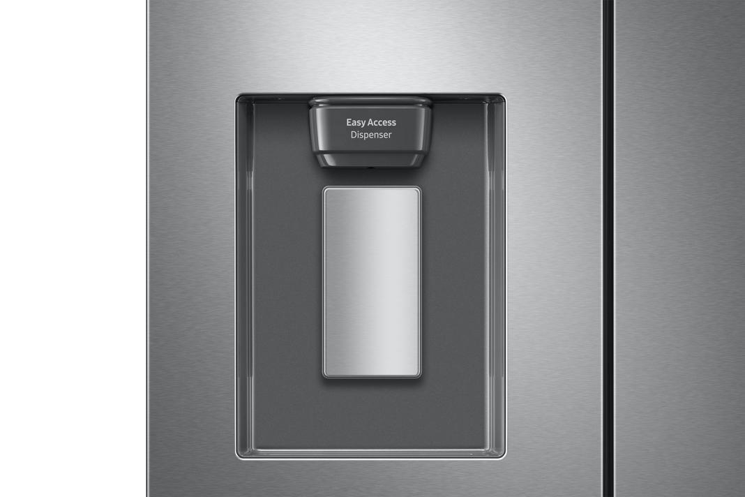 Samsung - 29.8 Inch 22 cu. ft French Door Refrigerator in Stainless - RF22A4221SR