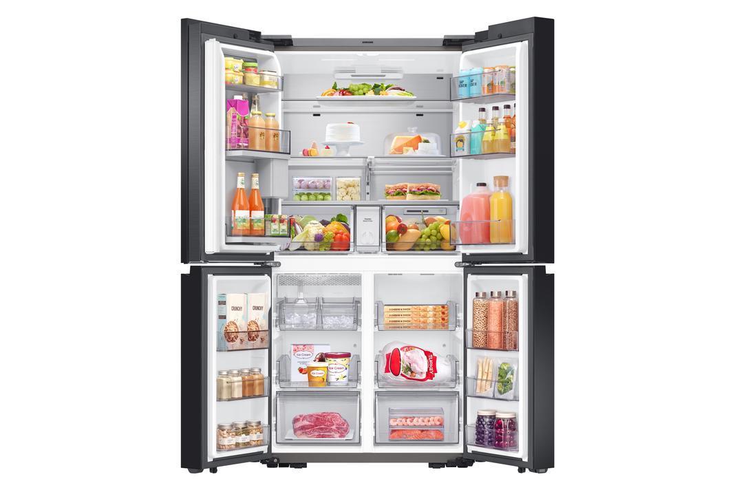 Samsung - Bespoke 35.87 Inch 22.8 cu. ft 4-Door Flex Refrigerator in Panel Ready - RF23A9675AP