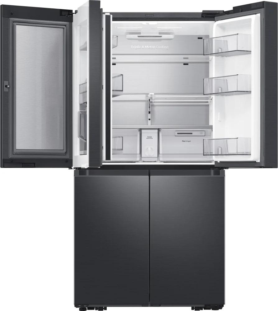 Samsung - 35.875 Inch 22.5 cu. ft 4-Door Flex Refrigerator in Black Stainless - RF23A9771SG