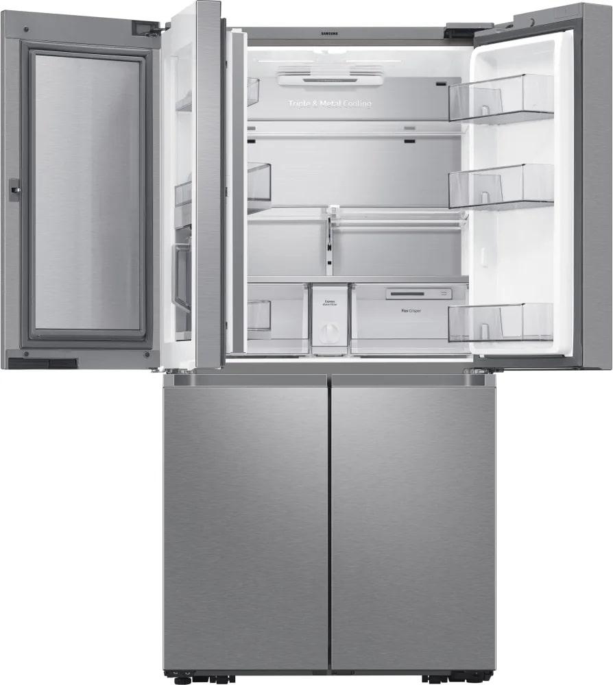 Samsung - 35.875 Inch 22.5 cu. ft 4-Door Flex Refrigerator in Stainless - RF23A9771SR